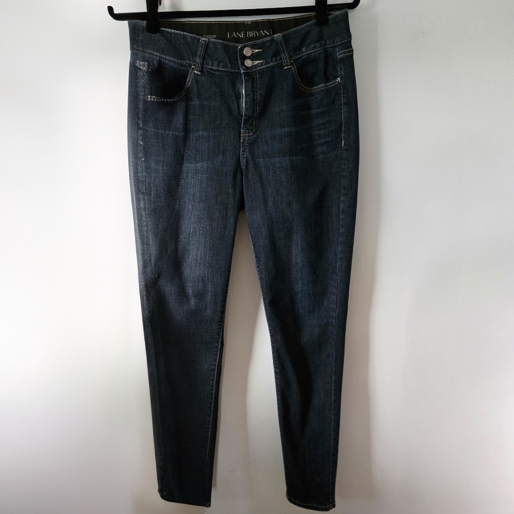 Lane Bryant High Rise Tighter Tummy Skinny Jeans with Stretch Fit 14L